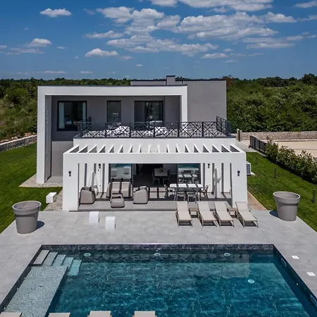 Villa New! Luxury Epic 2 - 50 M2 Heated Pool Juršići
